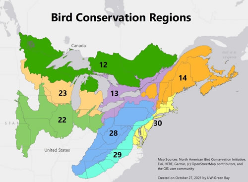 Bird Conservation Regions